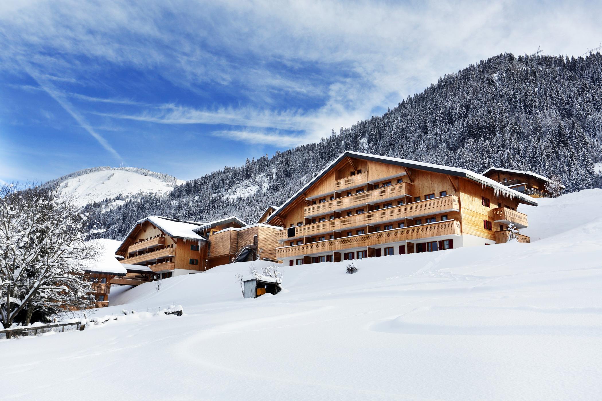 Residence Nemea Le Grand Lodge Шатель Экстерьер фото