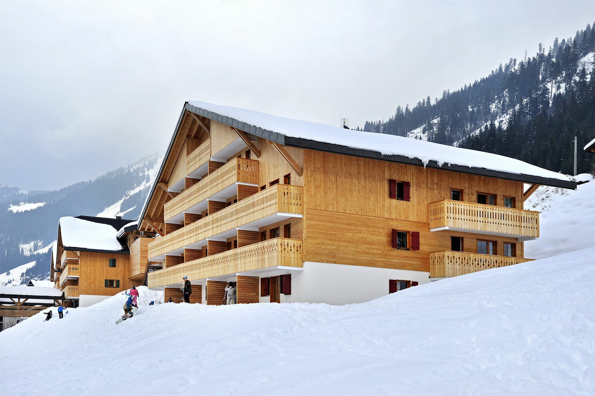 Residence Nemea Le Grand Lodge Шатель Экстерьер фото